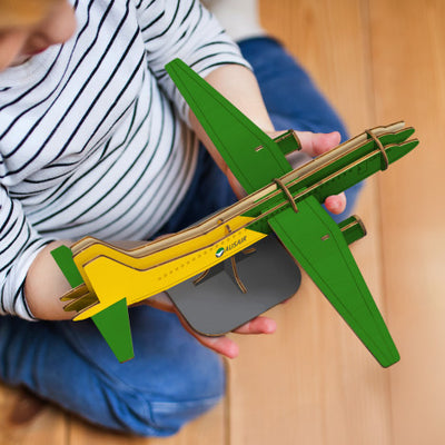 BRANDCRAFT Jet Plane Wooden Model