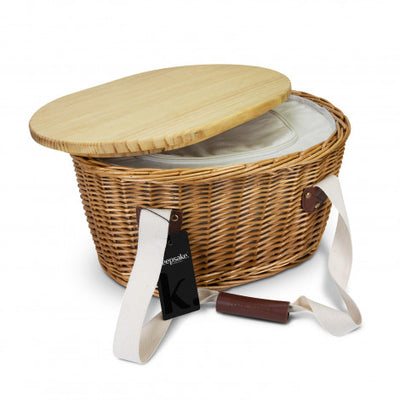 Keepsake Picnic Cooler Basket