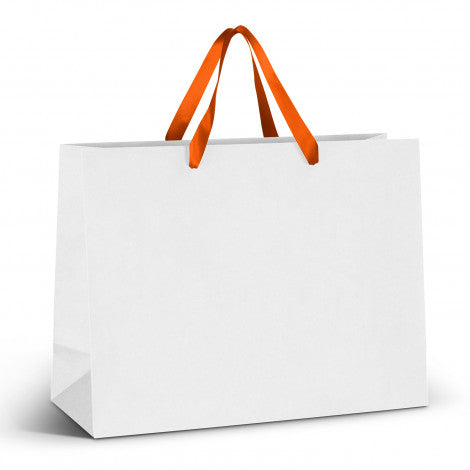 Extra Large Ribbon Handle Paper Bag - Full Colour